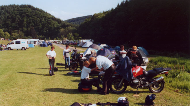 the campground